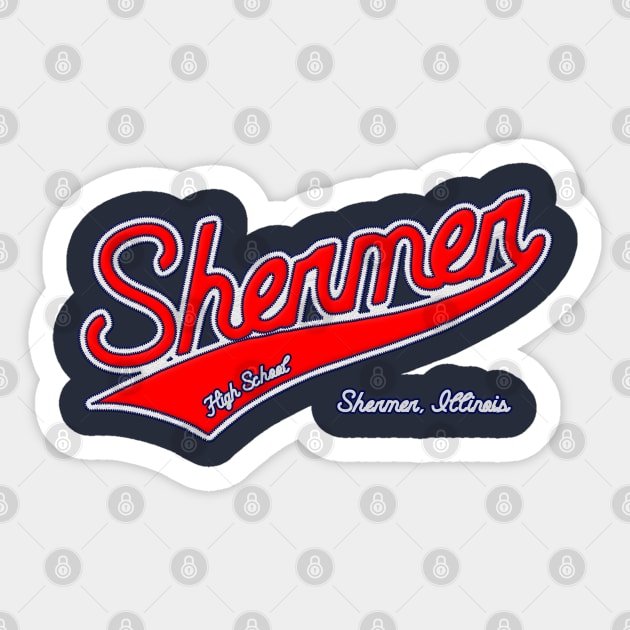 Shermer High School Sticker by RetroCheshire